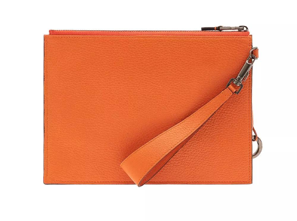 Pineider Pouch con passante mano in Bottalato Outlet