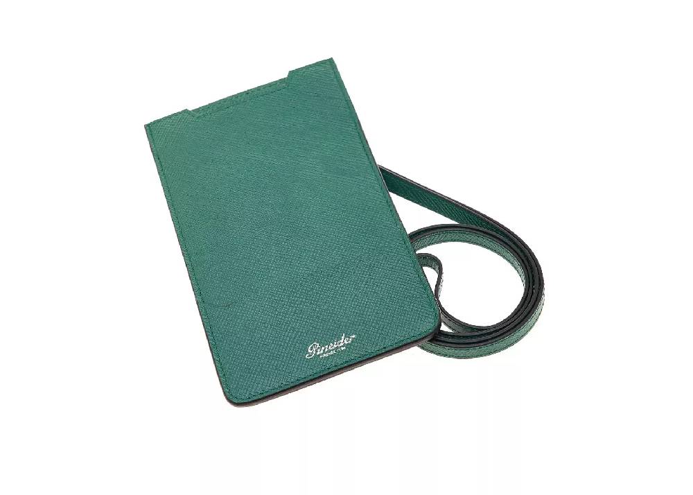 Pineider Porta Cellulare con tracolla in Mini Franzi In Vendita