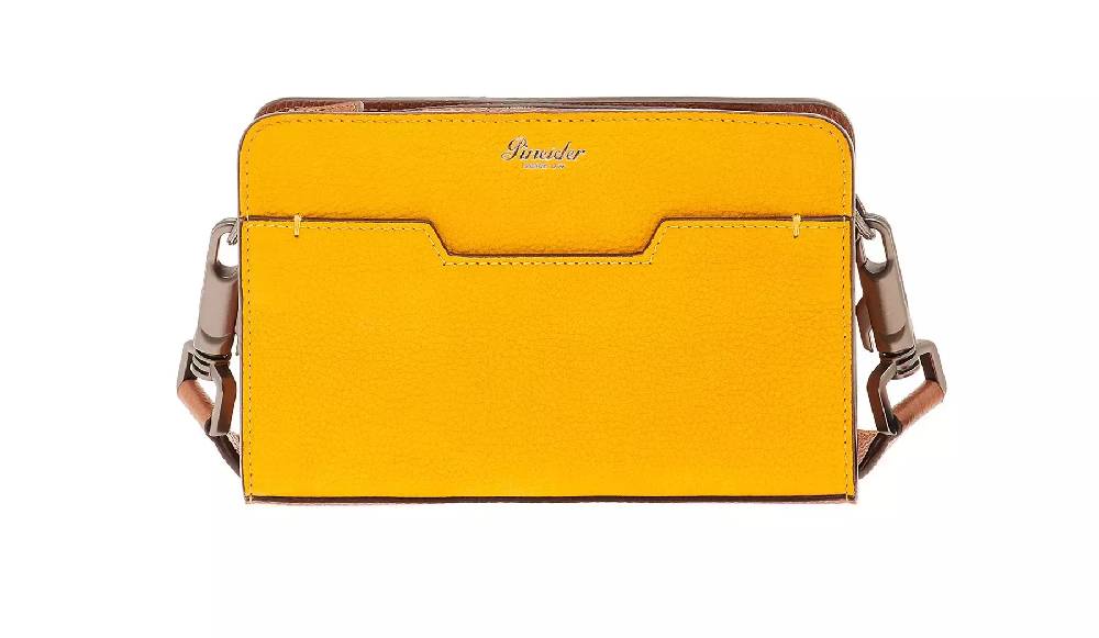 Pineider Odette Crossbody in Nabuk Consegna Veloce