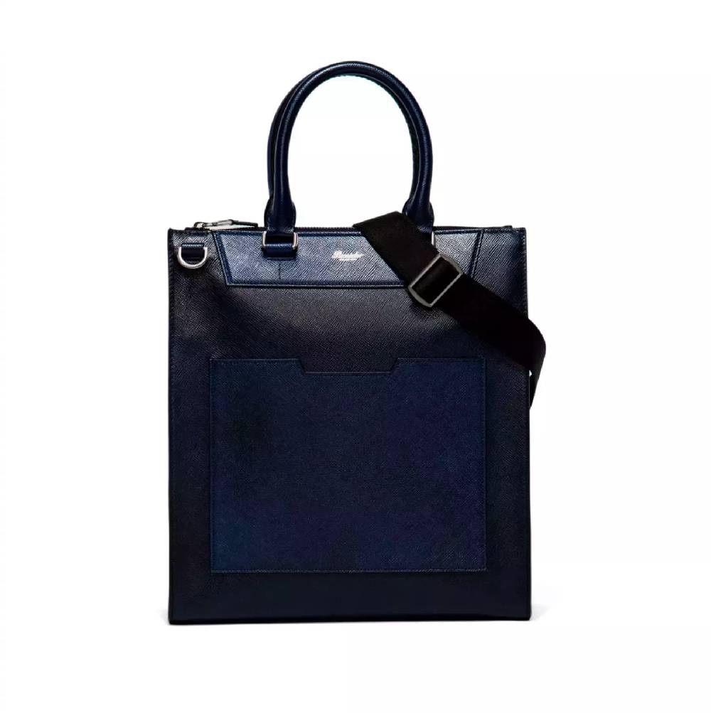 Pineider Florence Shopping Bag in Mini Franzi Presa