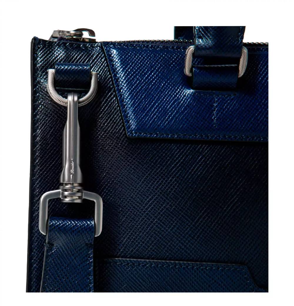 Pineider Florence Shopping Bag in Mini Franzi Presa