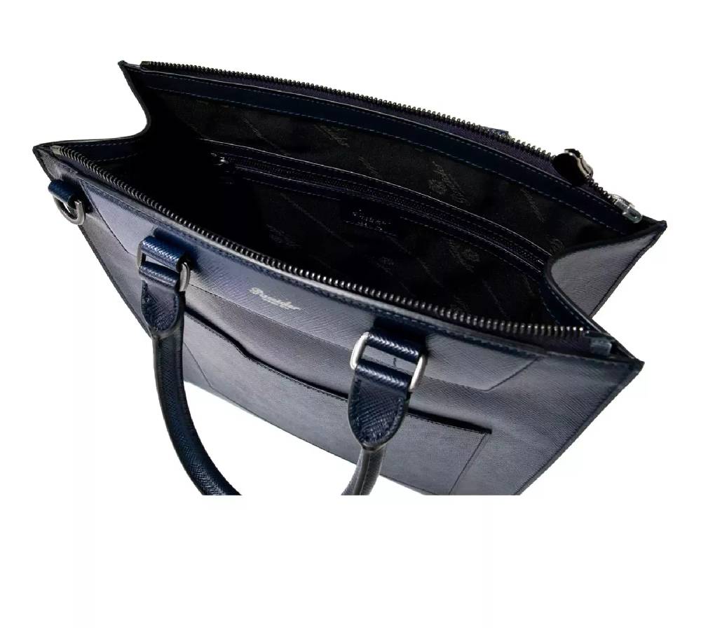 Pineider Florence Shopping Bag in Mini Franzi Presa