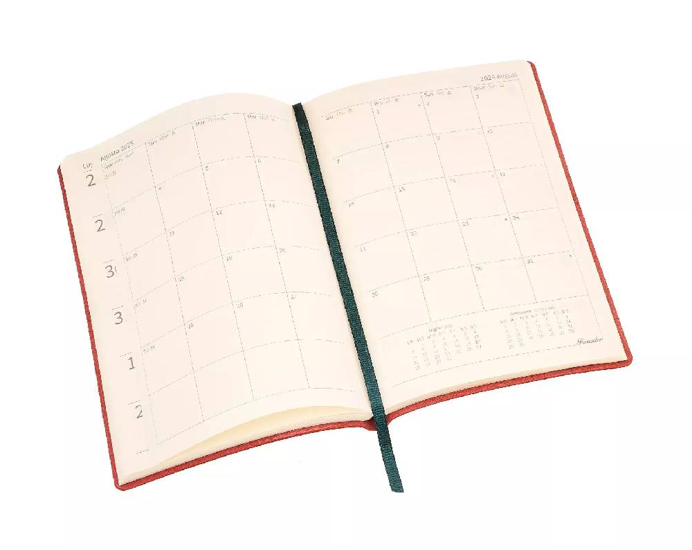 Pineider Agenda Settimanale Classic 2025 - 11x16 cm In Linea