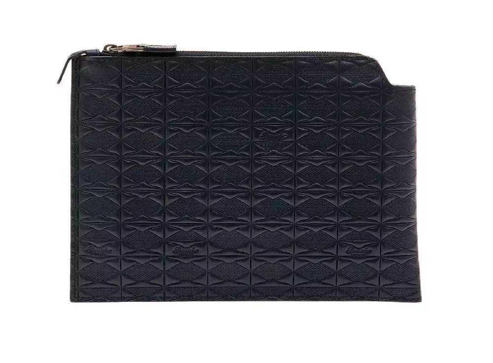 Pineider Pouch Medium in Embossed Empress Pezzi Unici
