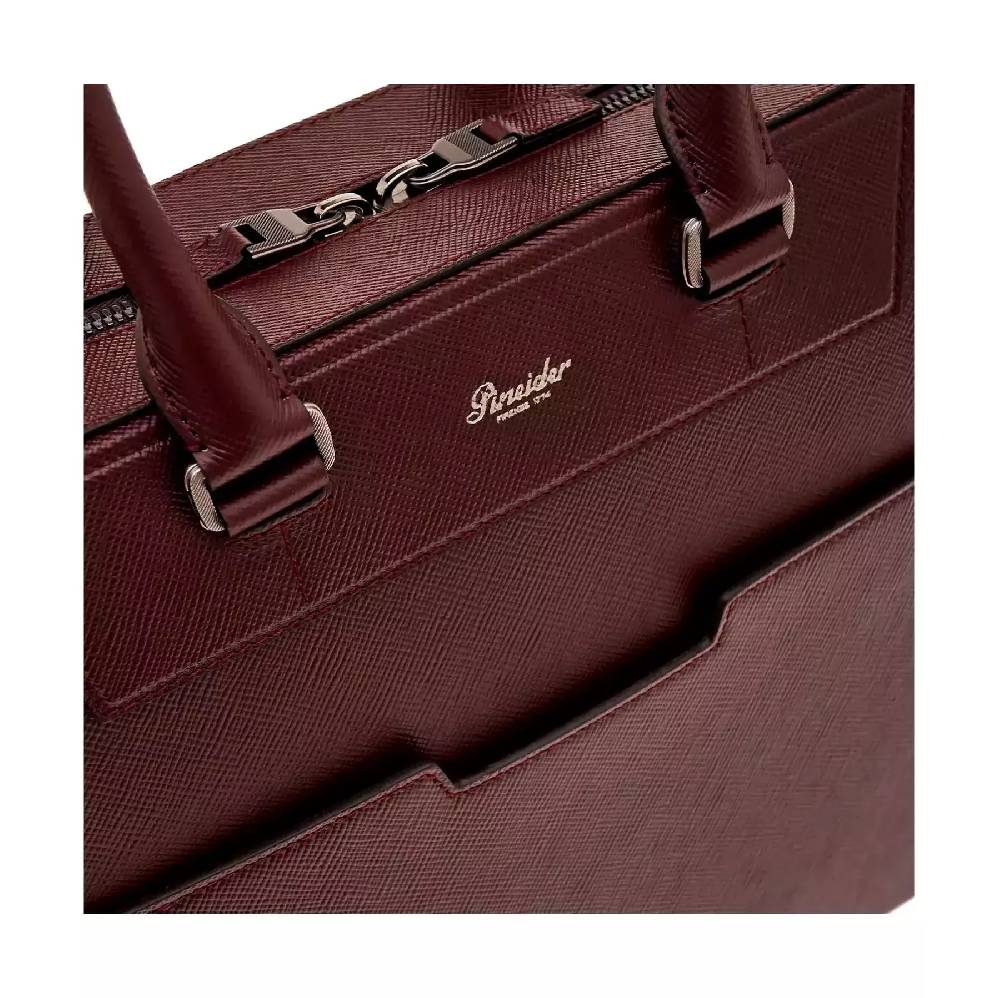Pineider Tailored Briefcase in Mini Franzi Convenienza