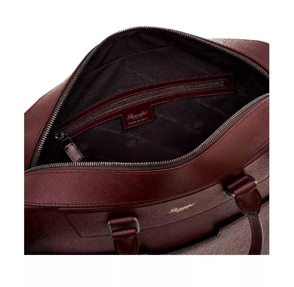 Pineider Tailored Briefcase in Mini Franzi Convenienza