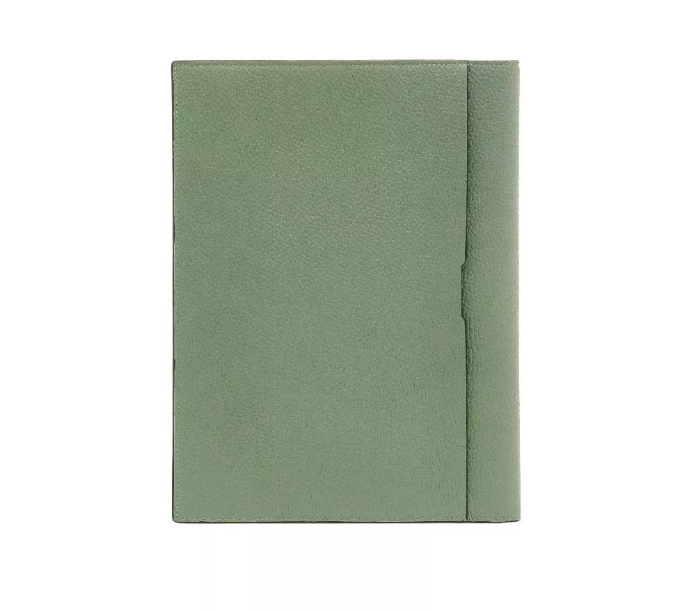 Pineider Porta Notepad con porta carte in Bottalato Vendita Calda