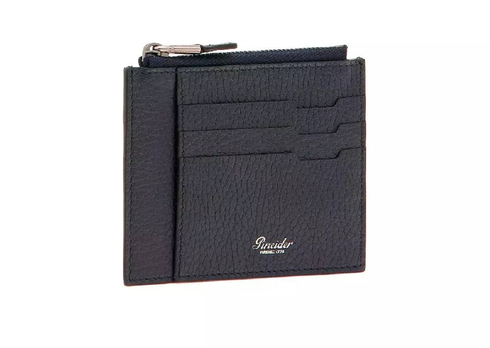 Pineider Porta carte con zip in Bottalato Vendita Economica