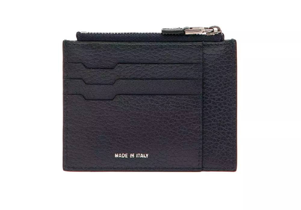Pineider Porta carte con zip in Bottalato Vendita Economica