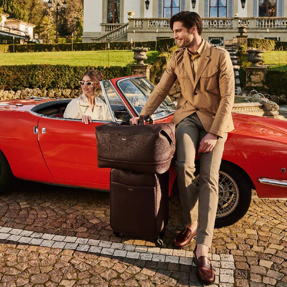 Pineider Classic Trolley in Bottalato Pezzi Unici