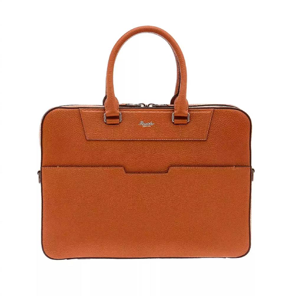Pineider Tailored Briefcase in Bottalato Shopping Online