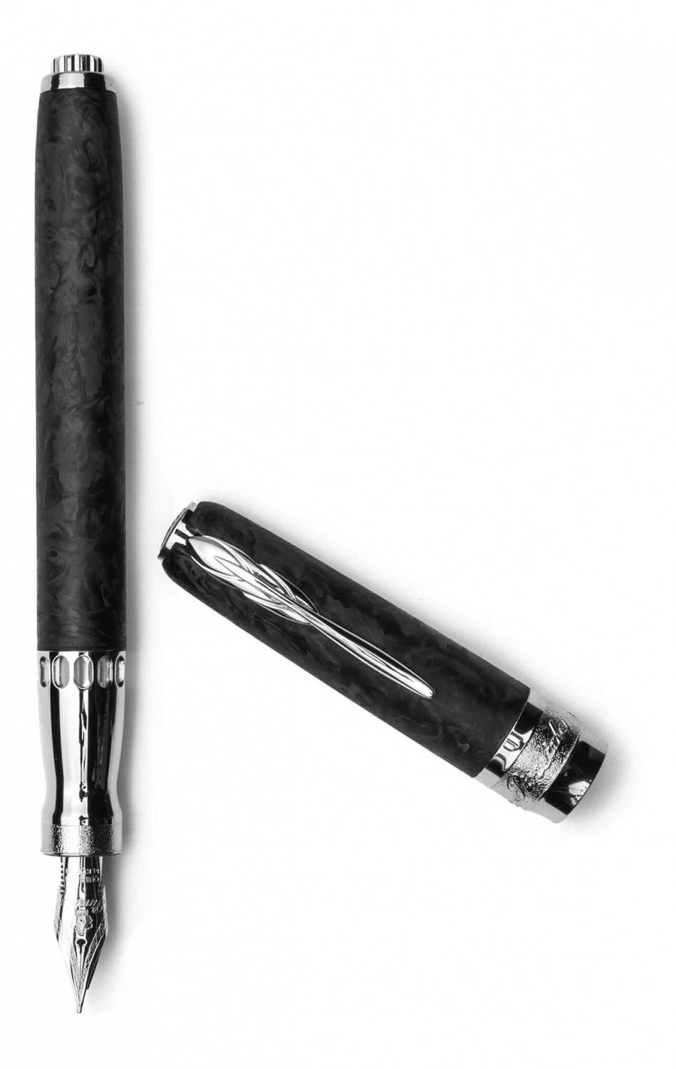 Pineider Penna Stilografica La Grande Bellezza Forged Carbon Economico