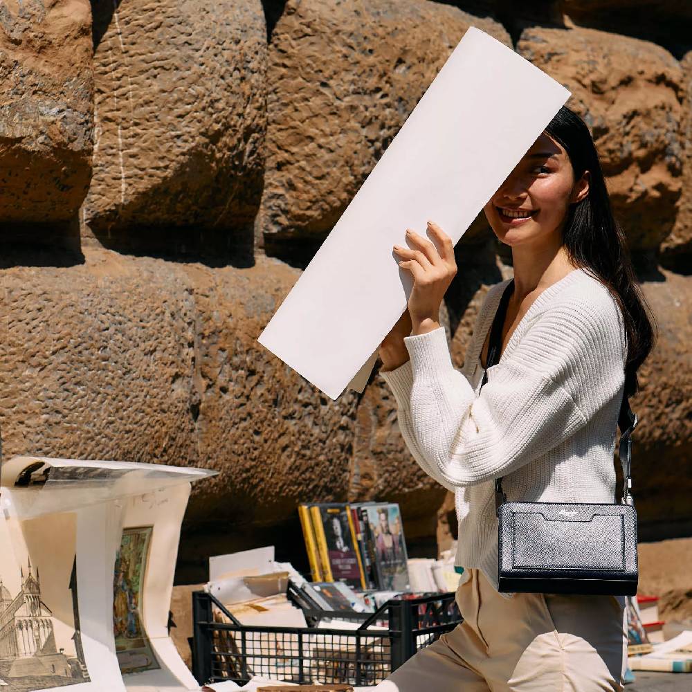 Pineider Odette Crossbody in Mini Franzi Acquista Ora