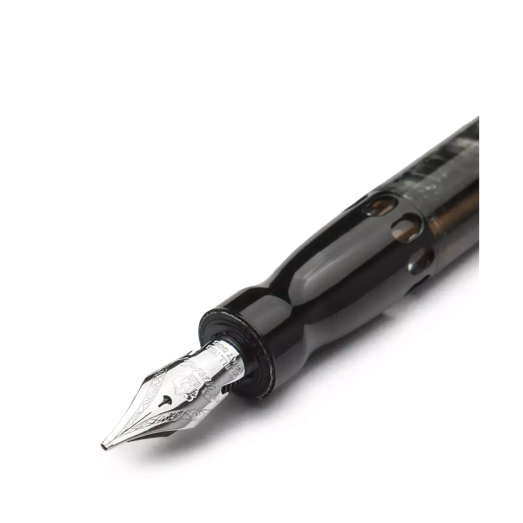Pineider Penna Stilografica Arco Blue Bee Presa