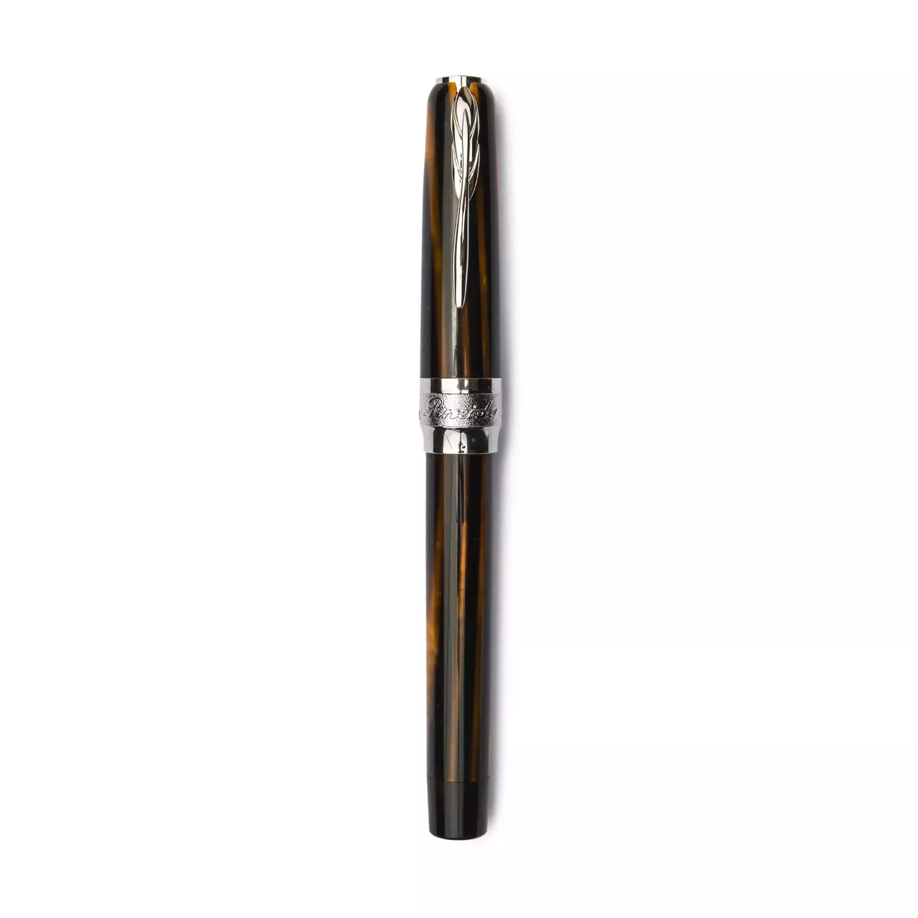 Pineider Penna Stilografica Arco Blue Bee Presa