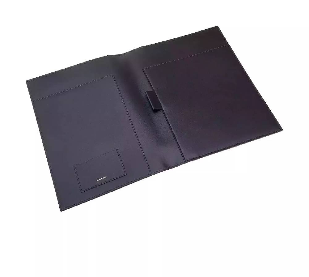 Pineider Porta Notepad con porta carte in Mini Franzi Saldi Di Fabbrica