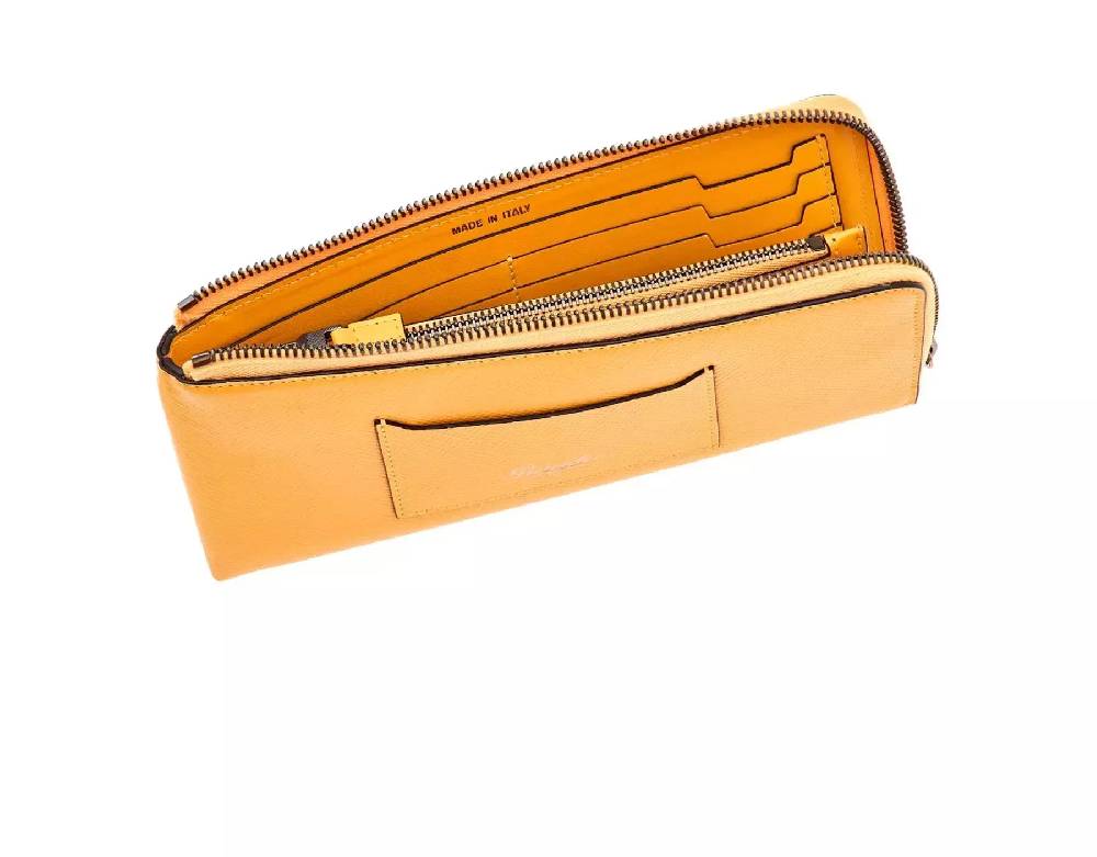 Pineider Portafoglio con zip in Mini Franzi In Saldo