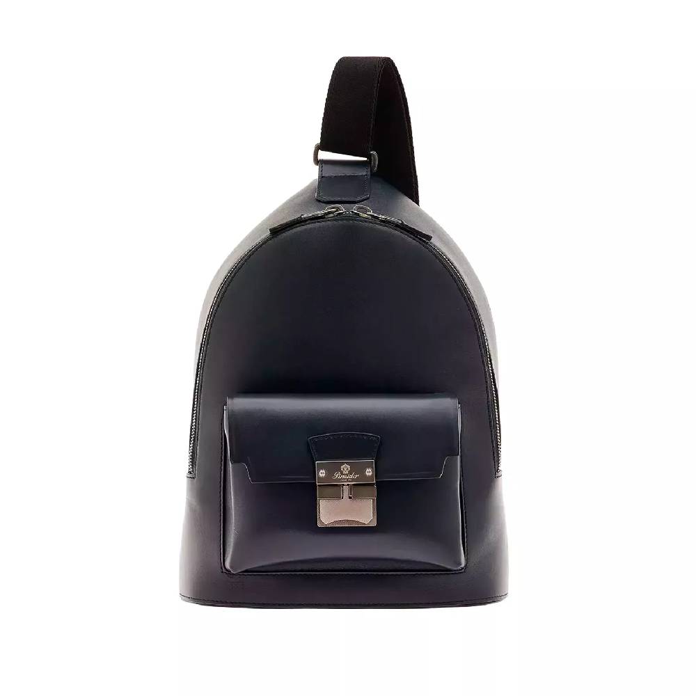 Pineider Sling Bag in Metro Smooth In Linea