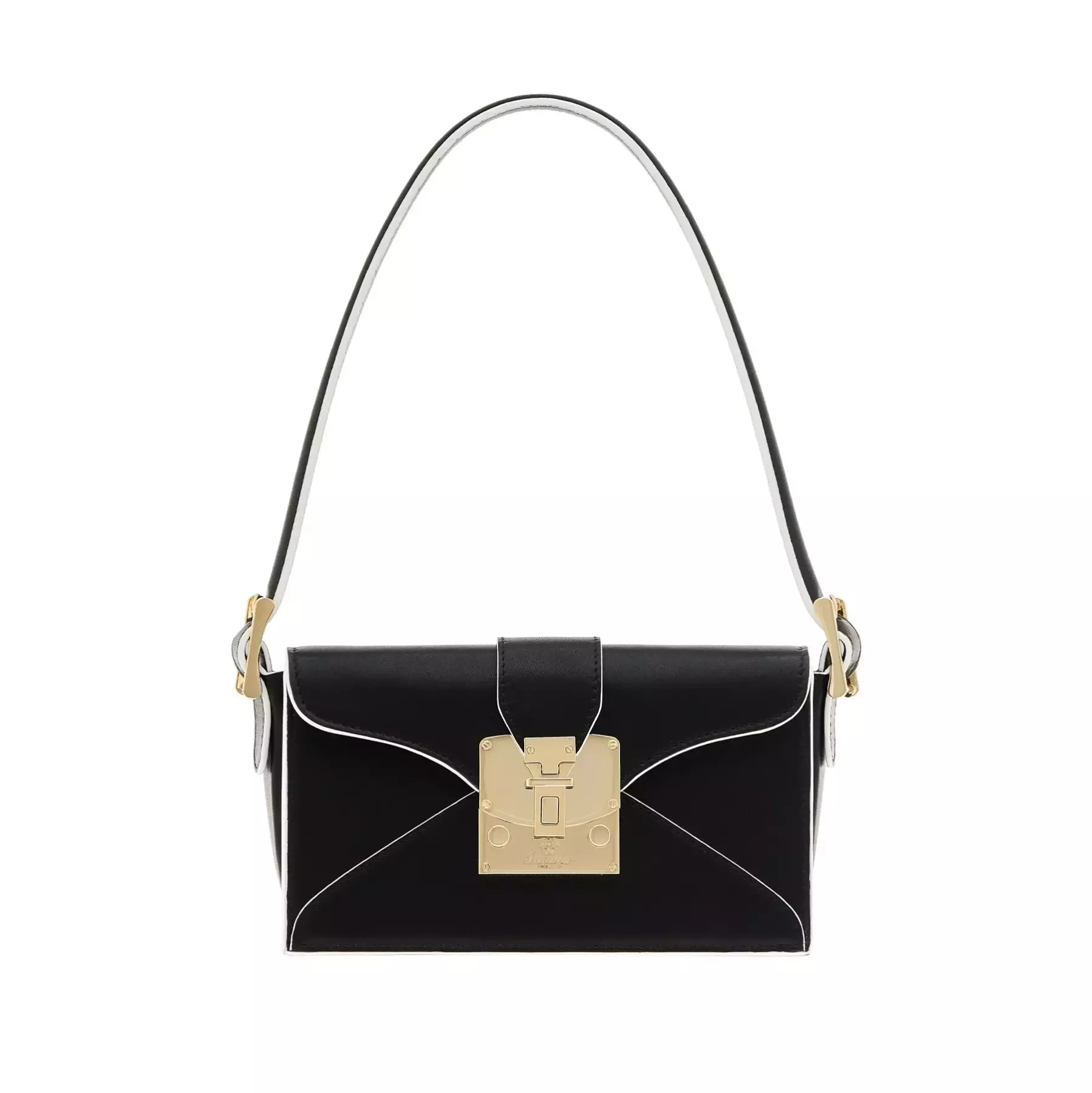 Pineider Borsa Envelope in Pelle Liscia Vendita