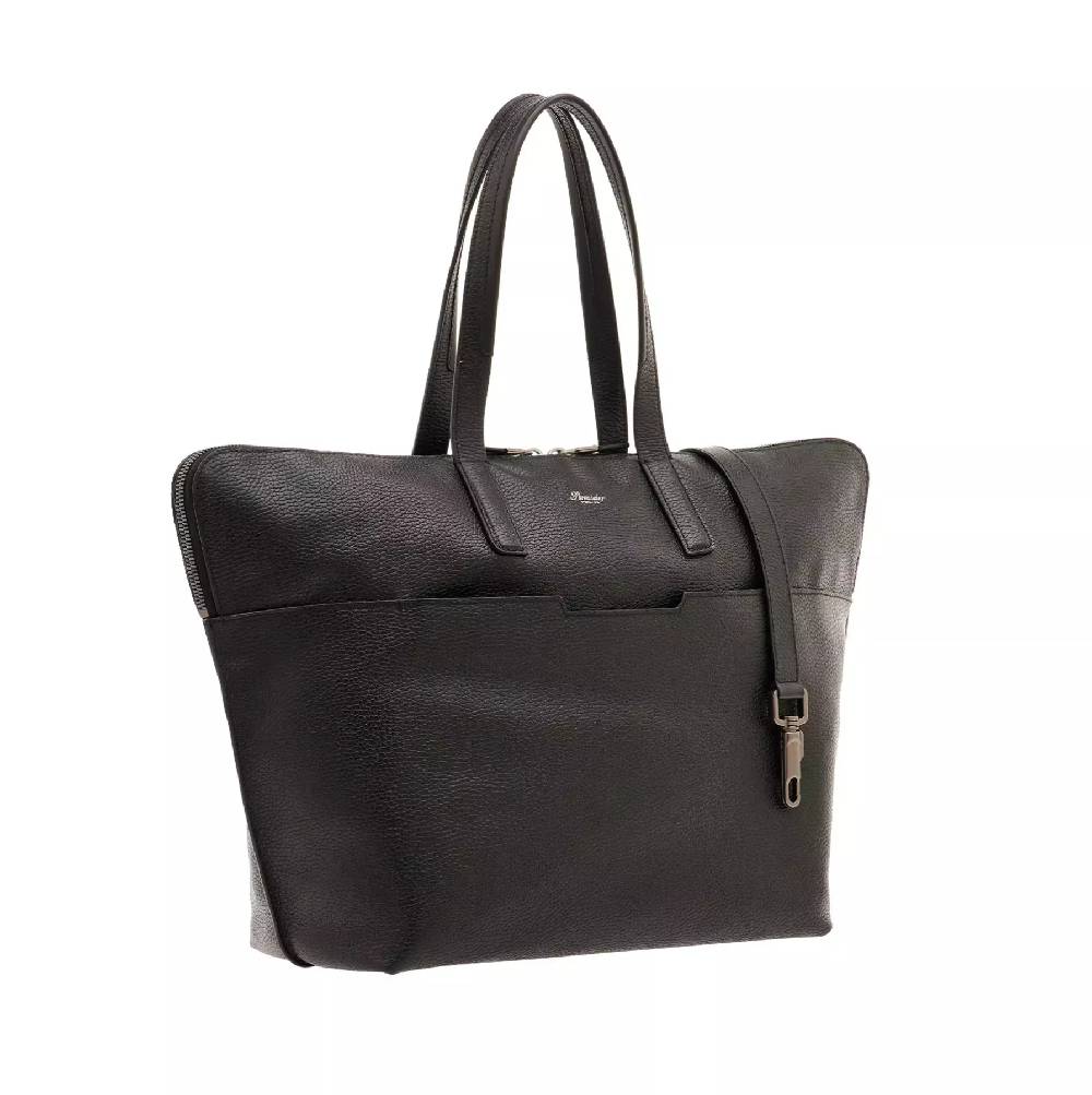 Pineider Saddle Tote Bag in Bottalato Promozione