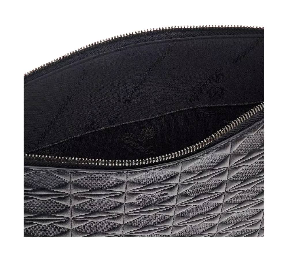 Pineider Pouch Large in Embossed Empress Economico