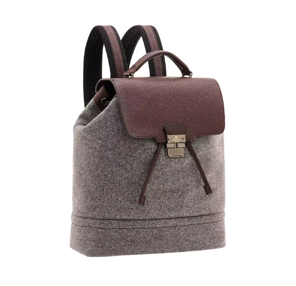 Pineider City Zaino in Wool Vendita Economica