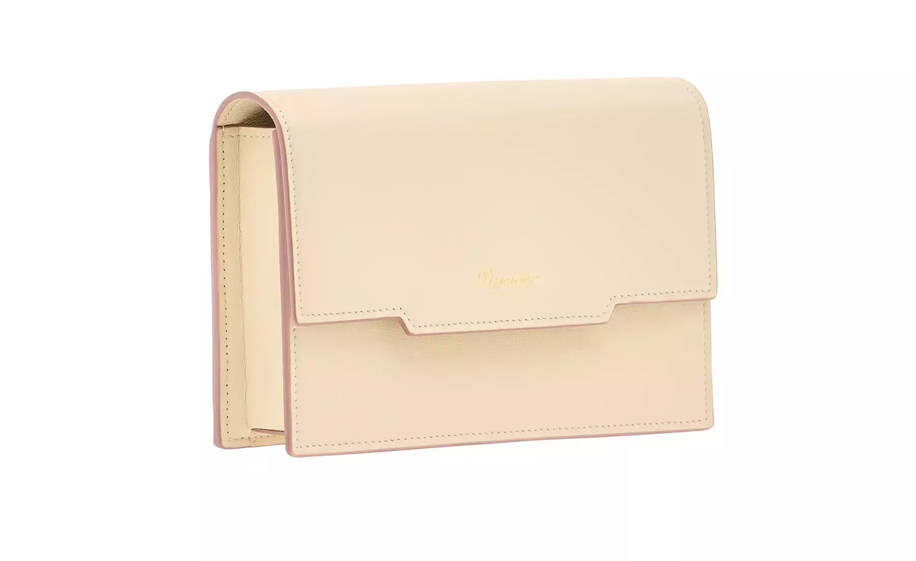 Pineider Flap Shoulder Bag in Metro Smooth I Più Venduti