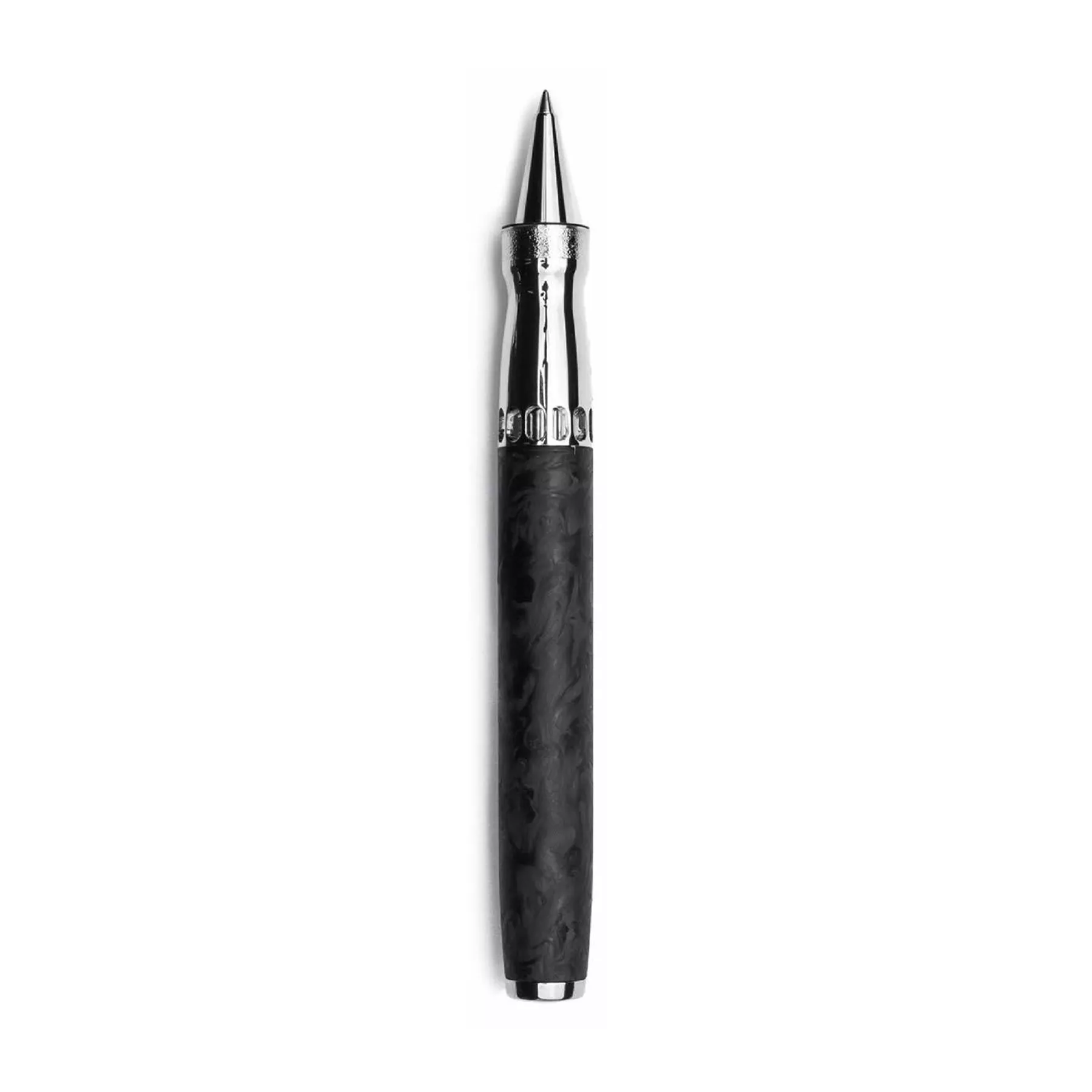Pineider Penna Roller La Grande Bellezza Forged Carbon In Linea