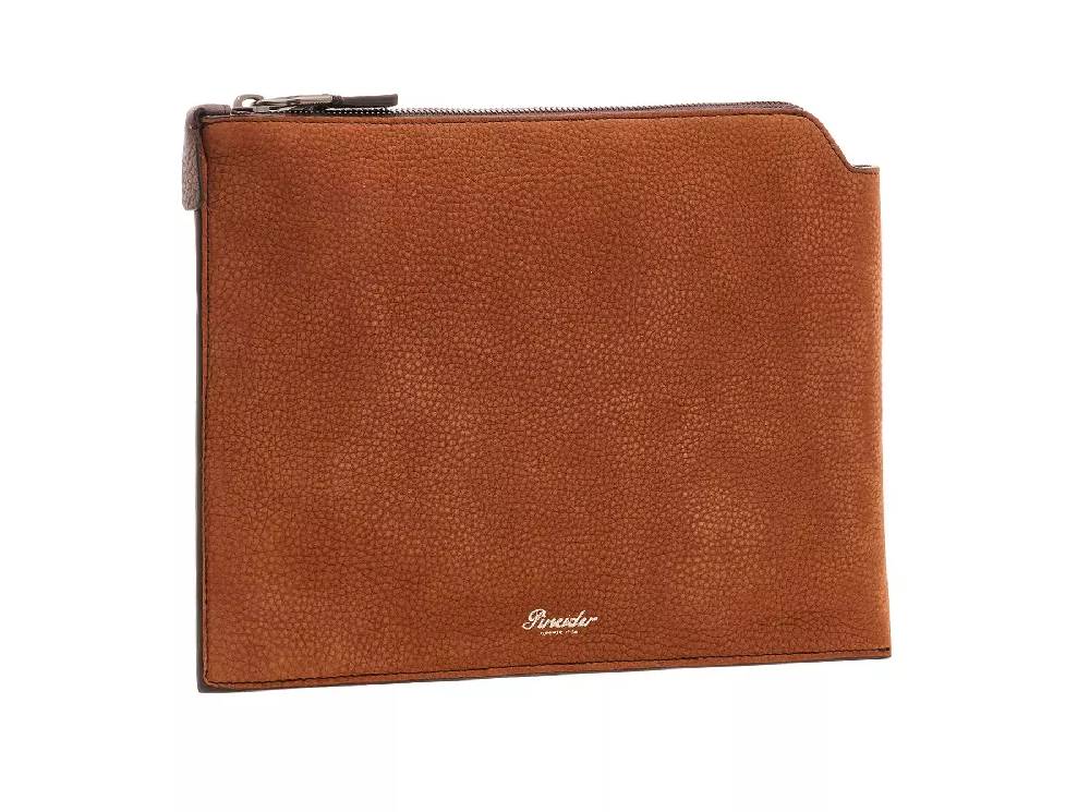 Pineider Pouch Medium in Nabuk Convenienza