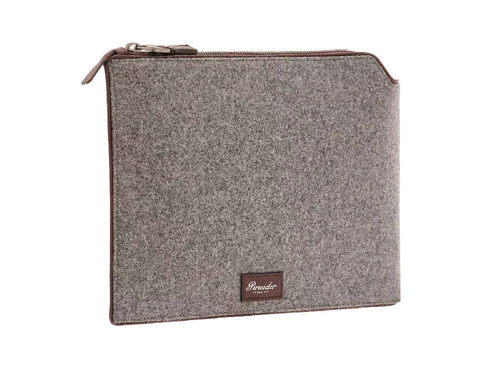 Pineider Pouch Medium in Wool Sconto
