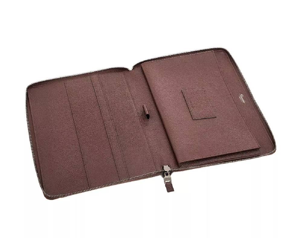 Pineider Porta ipad con zip in Wool Offerta