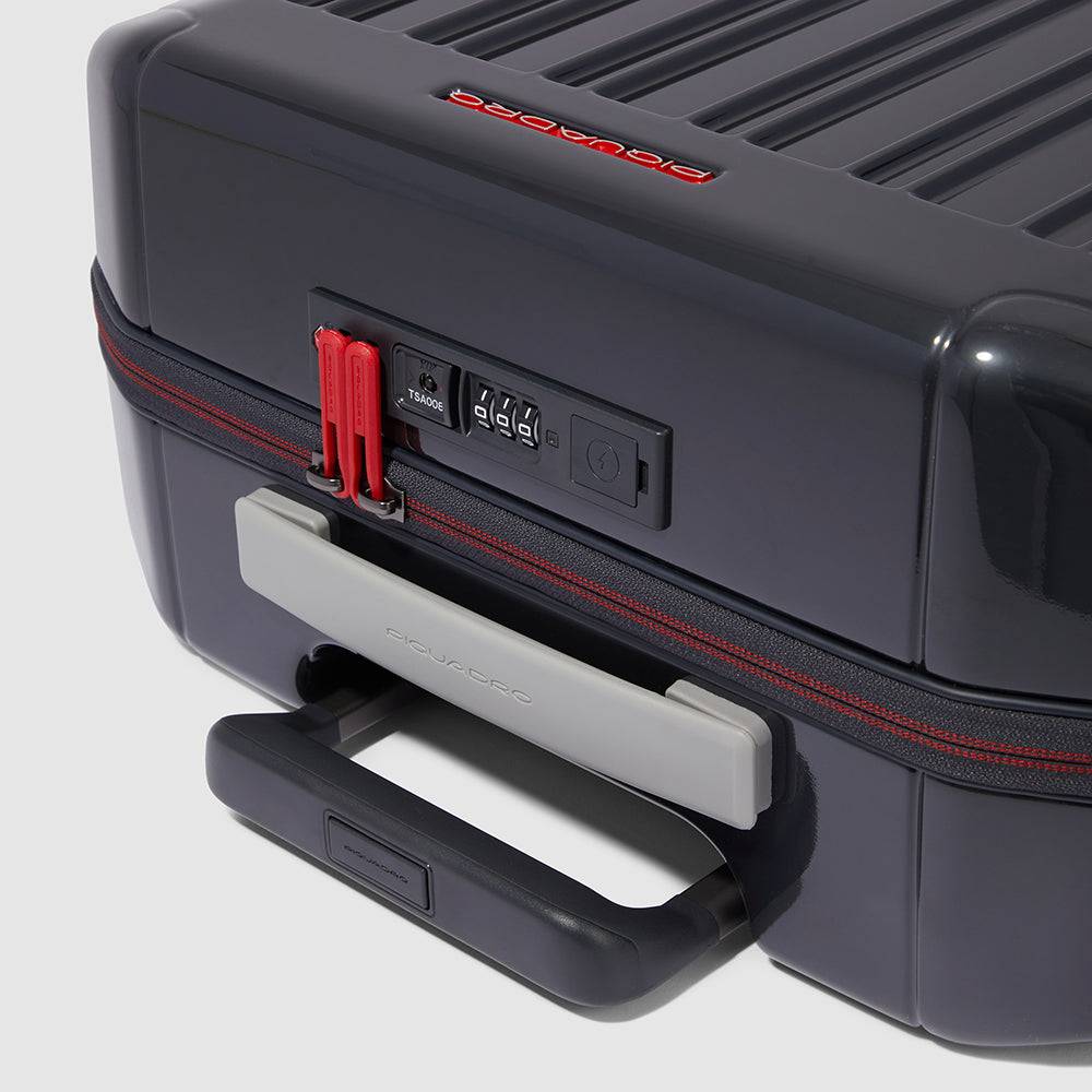 Piquadro Cabin size, ultra slim hardside spinner Novità