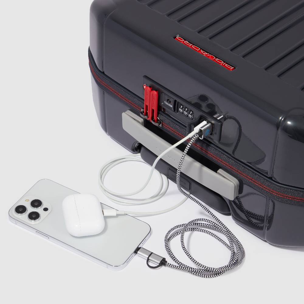 Piquadro Cabin size, ultra slim hardside spinner Novità