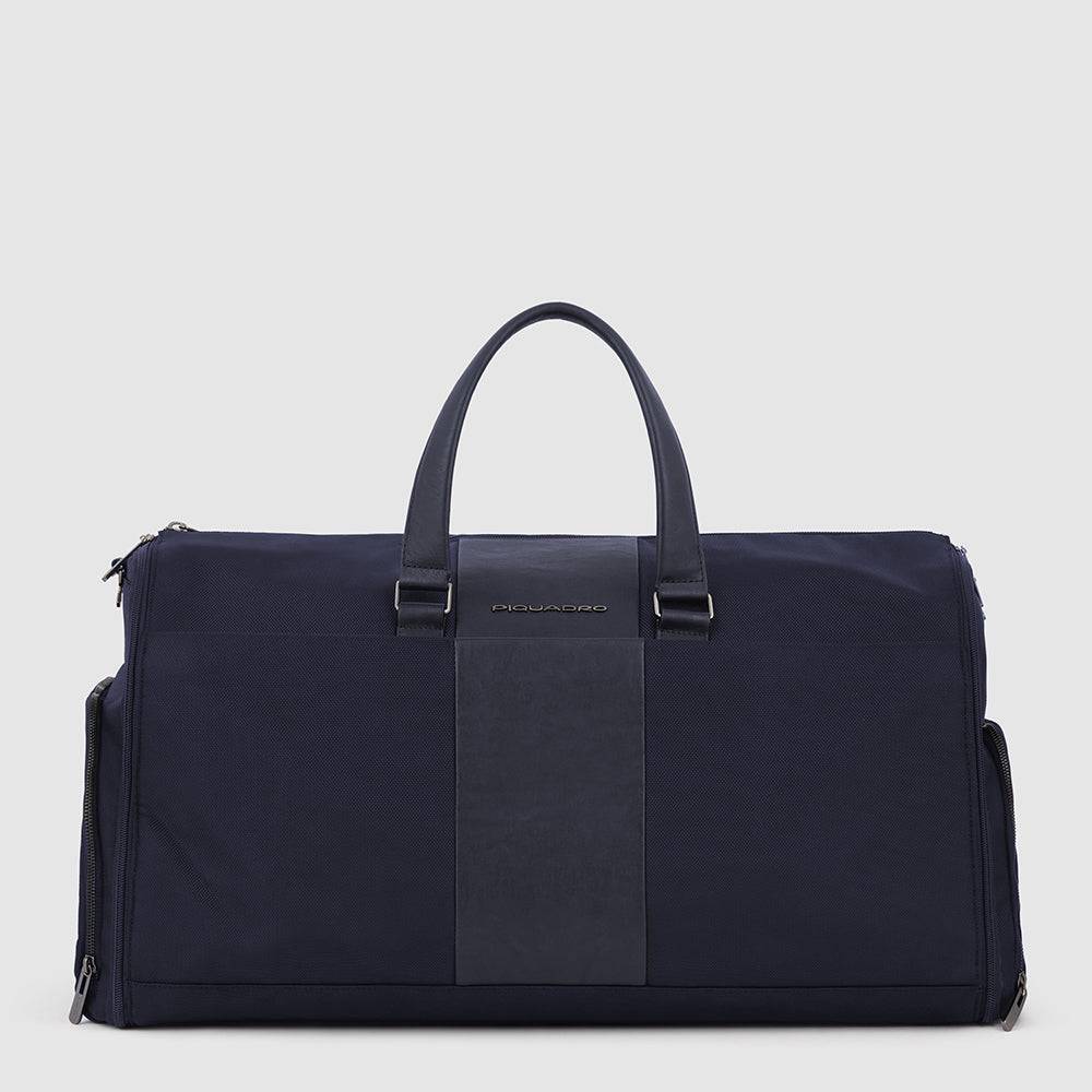 Piquadro Hanging garment duffel bag in recycled fabric