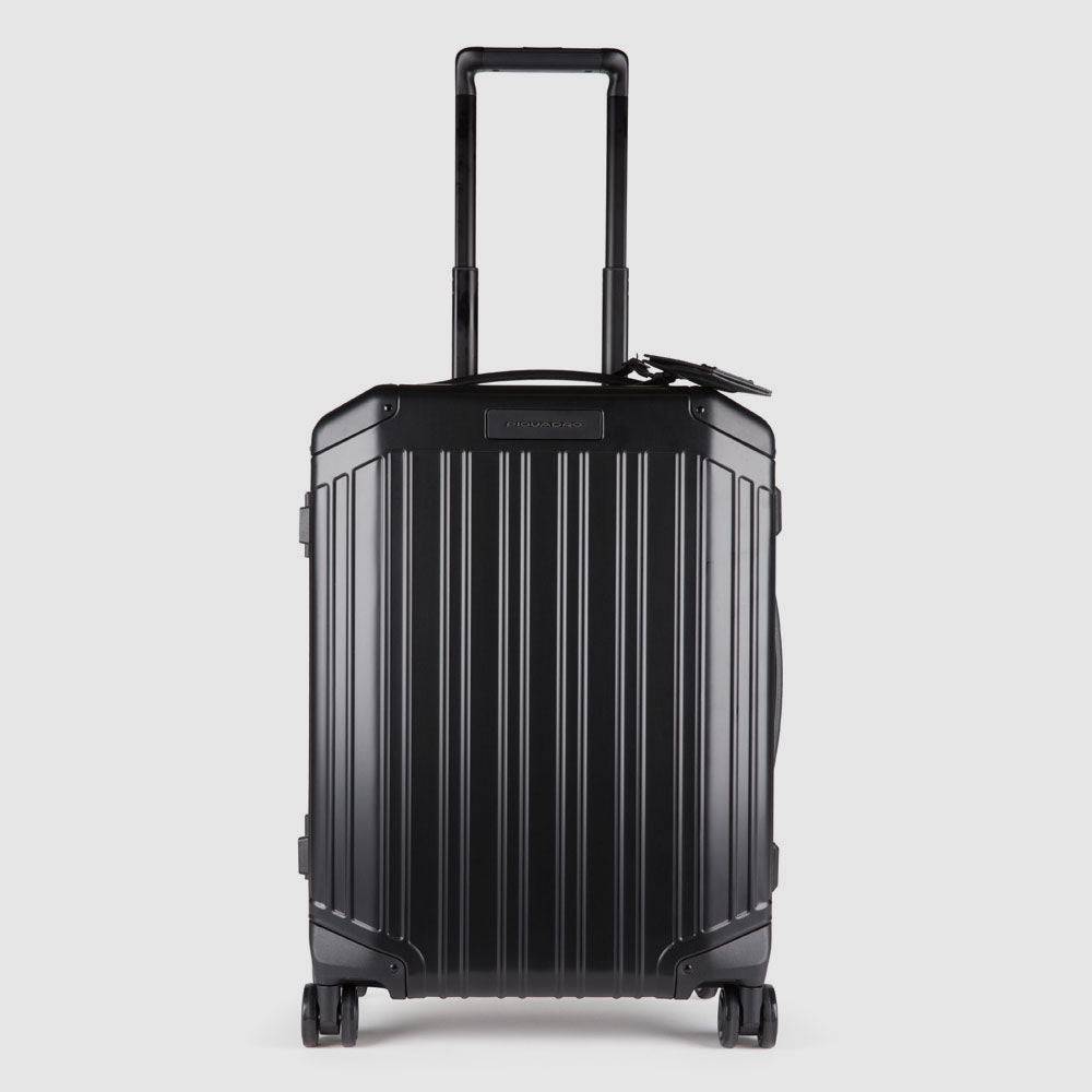 Piquadro Ultra slim, hardside spinner with shirt sleeve