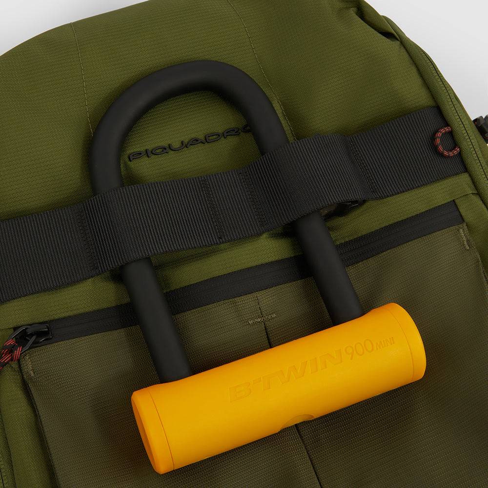 Piquadro Convertible backpack duffel bag in recycled fabric Negozio