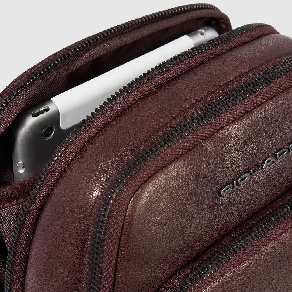 Piquadro iPad®mini pocket crossbody bag 2025