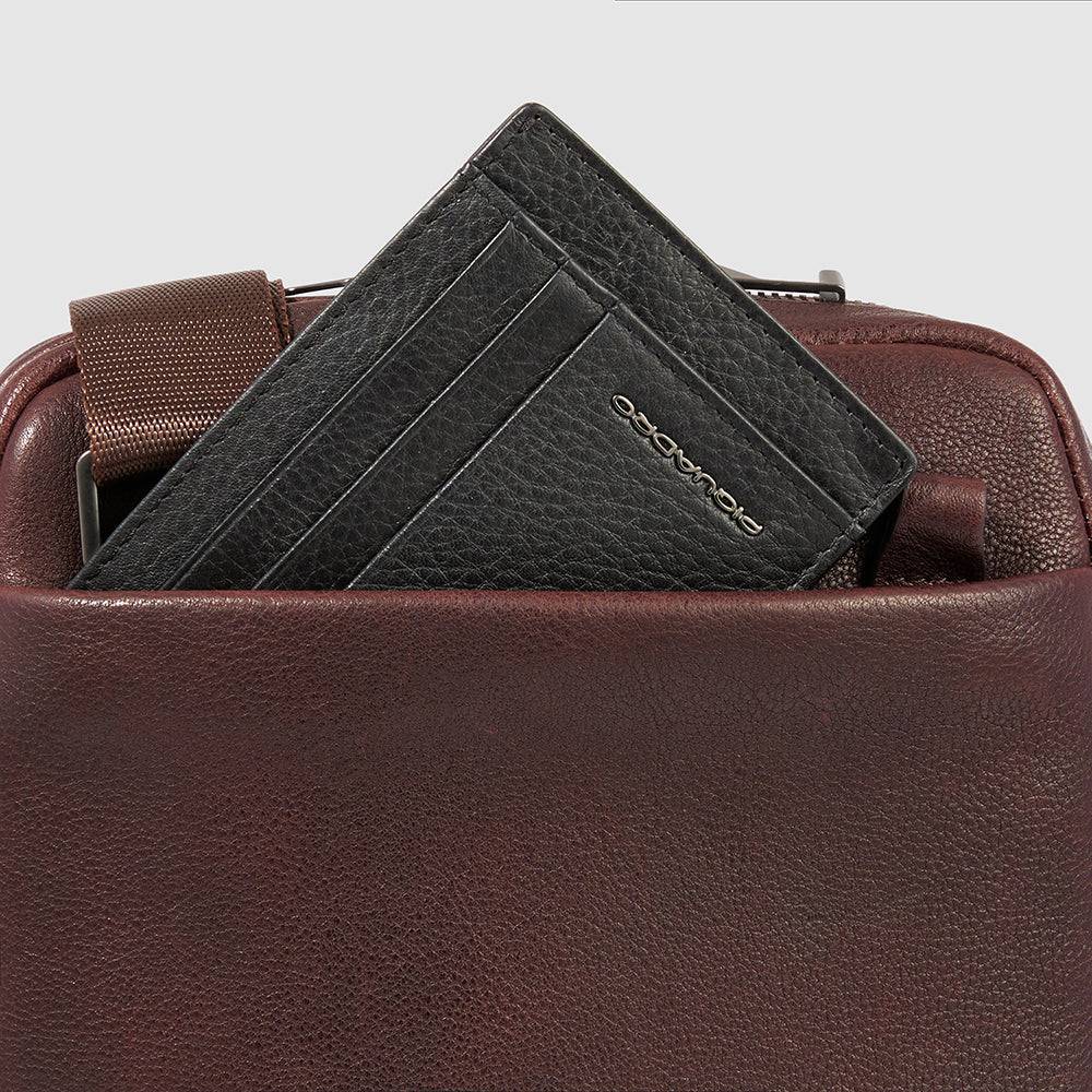 Piquadro Pocket crossbody bag with iPad®mini compartment Nuovo