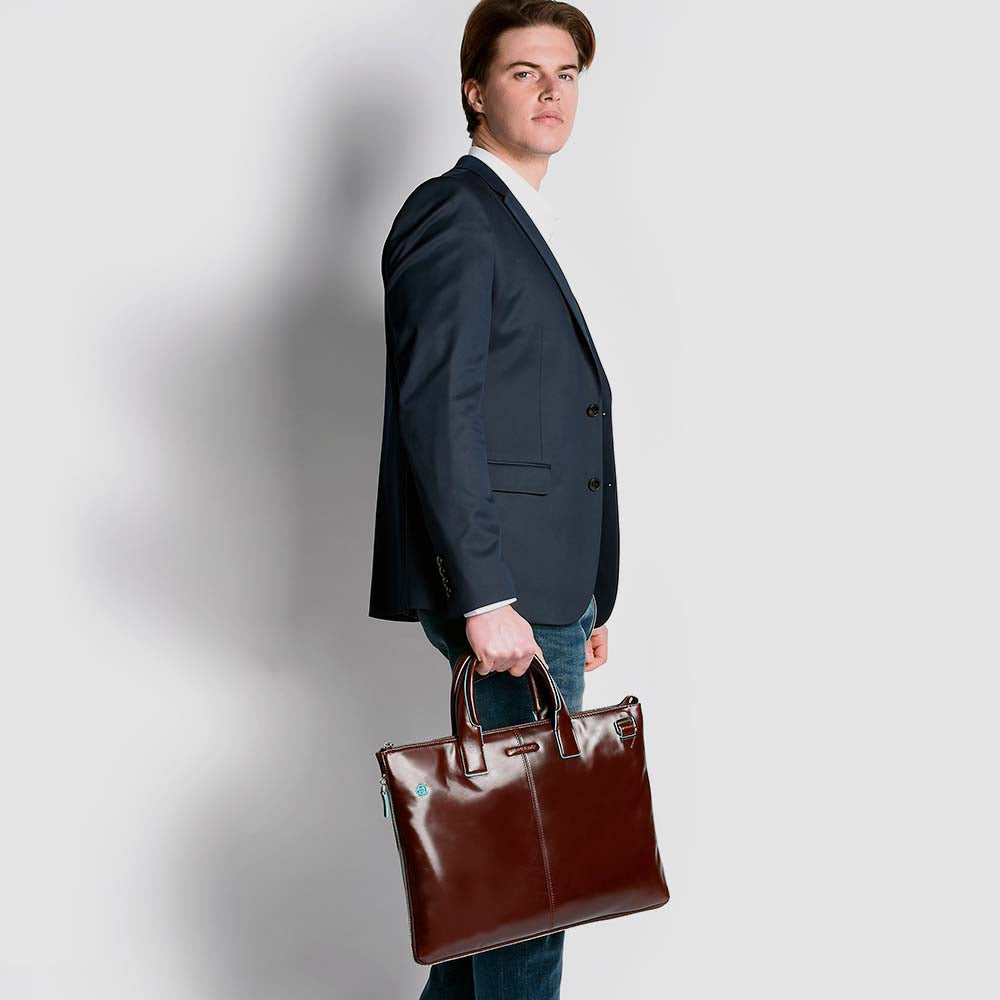 Piquadro Slim computer 15,6" and iPad®Pro 12,9" bag Promozione Limitata