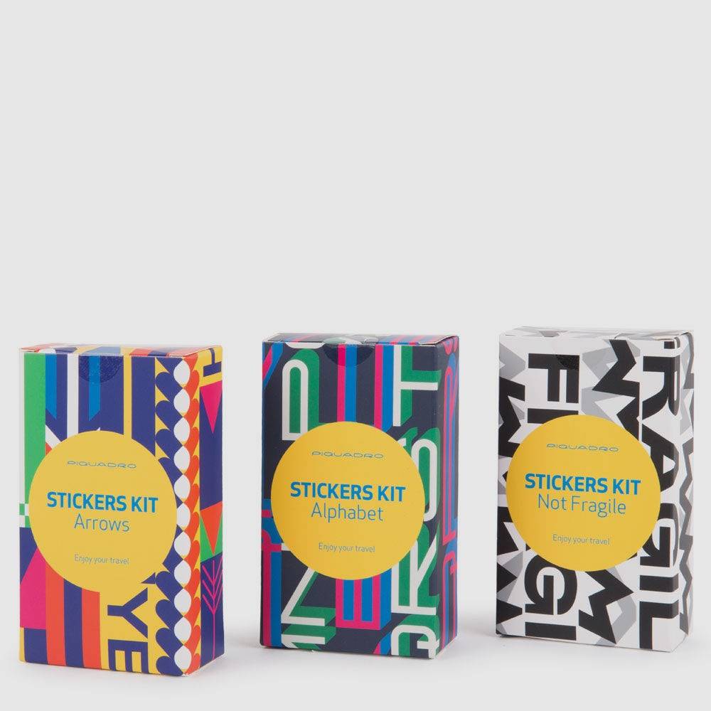 Piquadro Sticker set for trolley Saldi Di Fabbrica