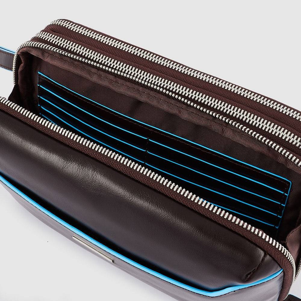 Piquadro Wrist clutch bag with two dividers Negozio