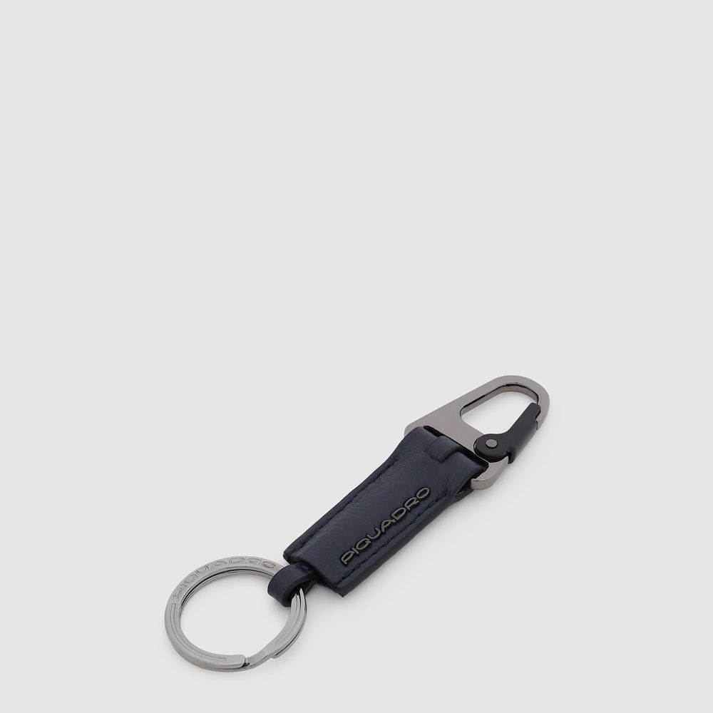 Piquadro Keychain with carabiner hook Nuovo