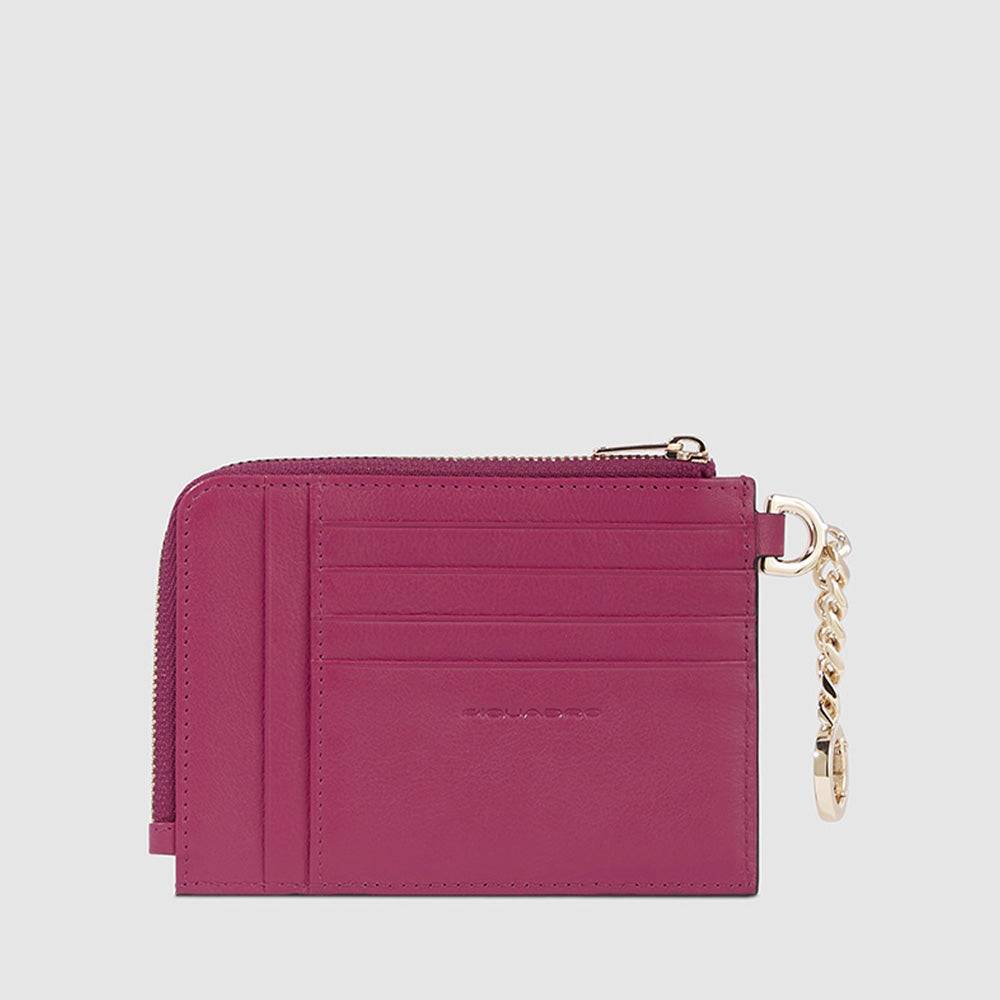 Piquadro Women's coin pouch with key chain Presa