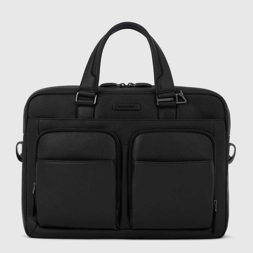 Piquadro Slim computer 15" and iPad®Pro 12,9" bag Soddisfazione Garantita