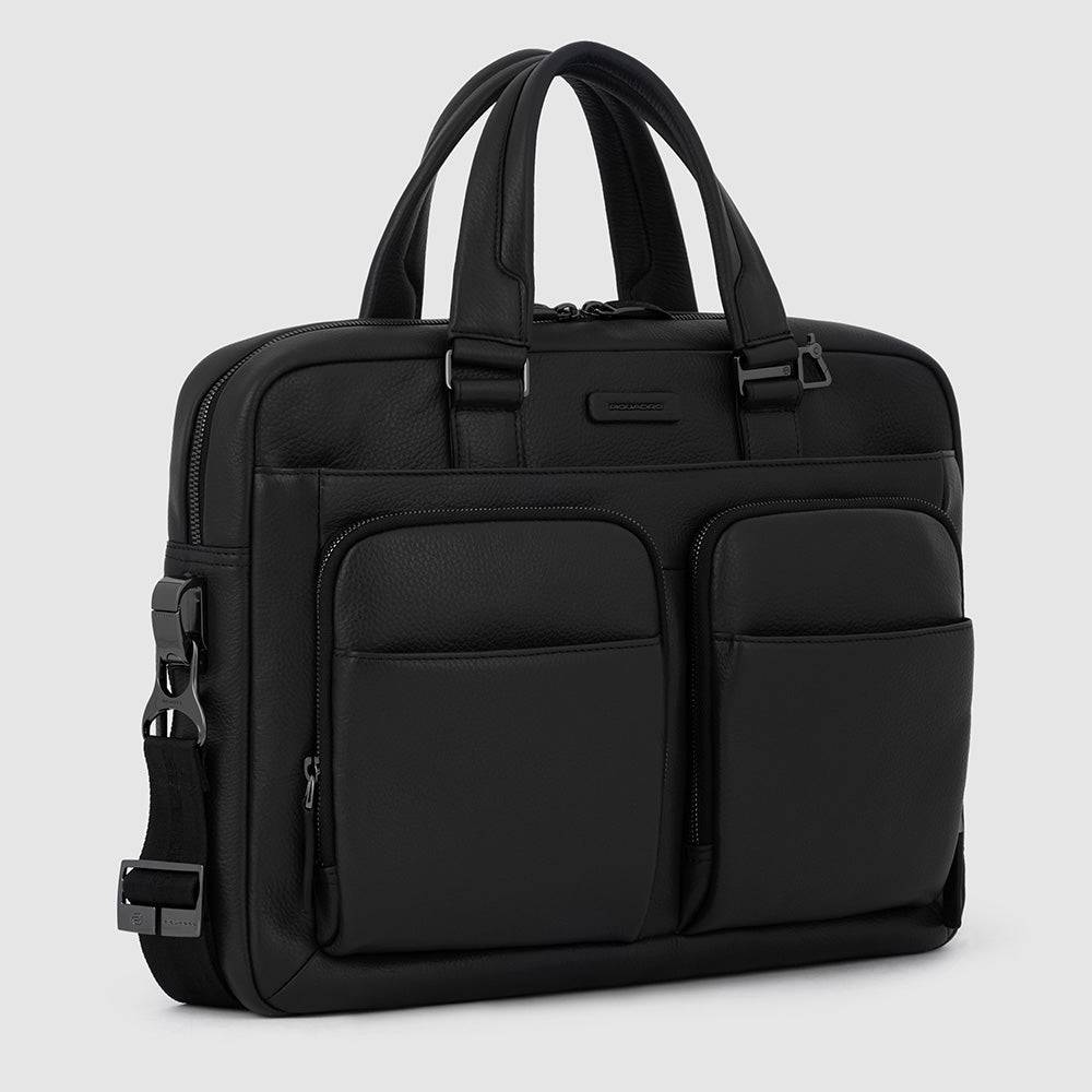 Piquadro Slim computer 15" and iPad®Pro 12,9" bag Soddisfazione Garantita