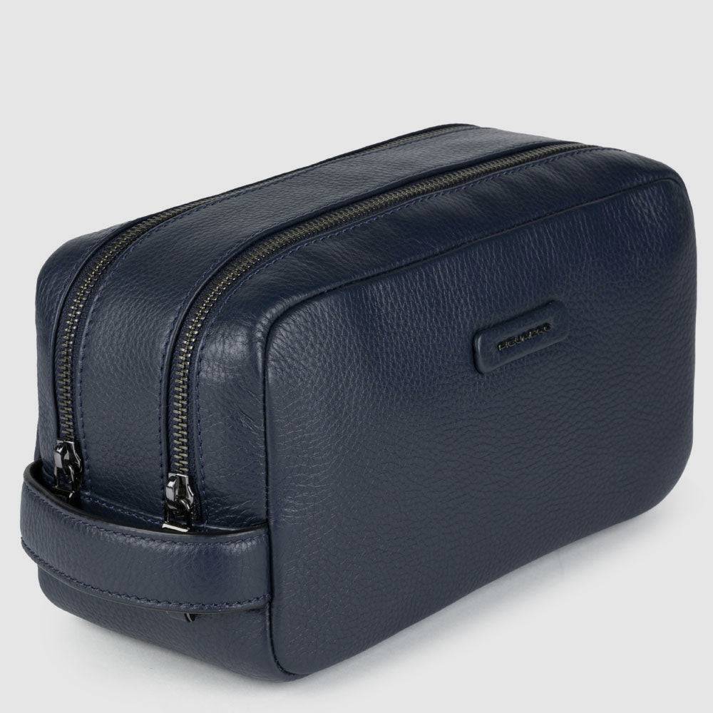 Piquadro Toiletry bag with two dividers Consegna Veloce