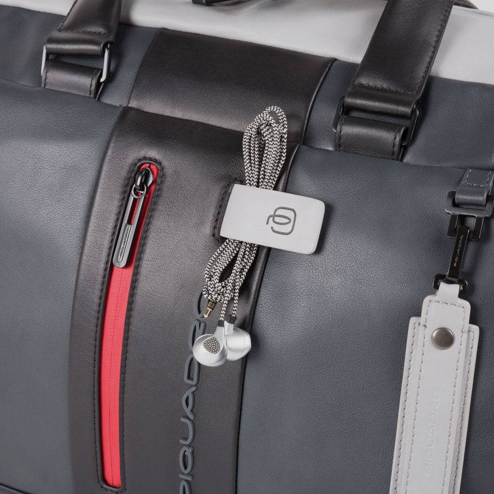 Piquadro Personalizable duffel bag with shoe compartment Vendita Calda