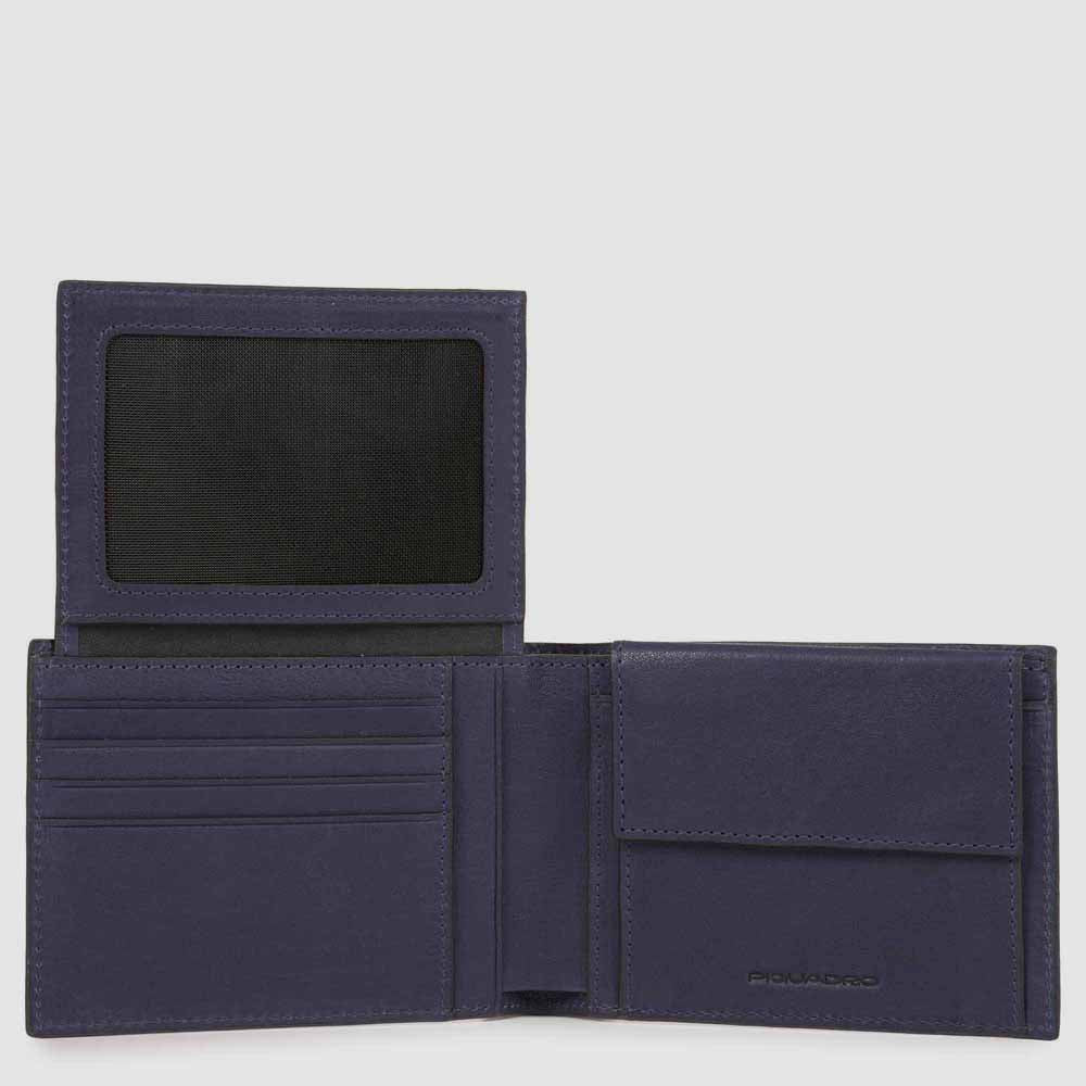 Piquadro Men’s wallet with flip up ID window Fino al 60% di sconto