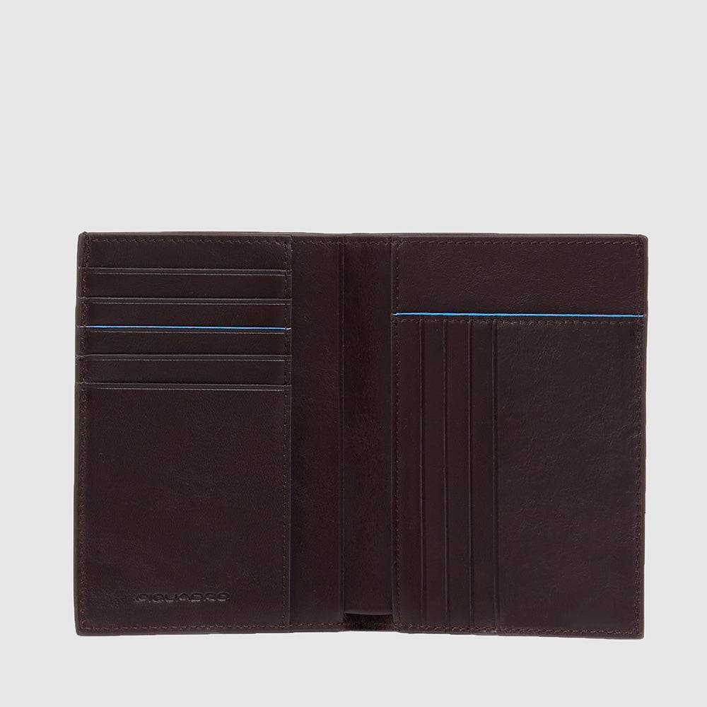 Piquadro Vertical men’s wallet with banknote, credit card a Vendita