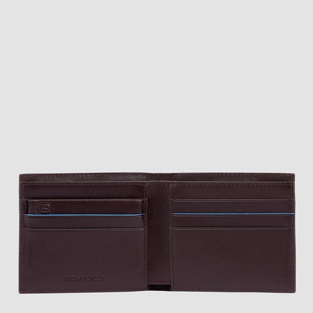 Piquadro Men’s wallet with removable document facility Spedizione Gratuita